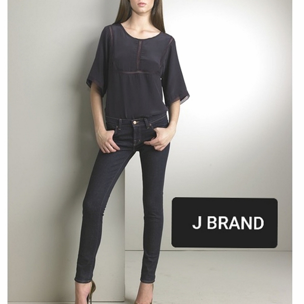 J Brand 910 Low Rise Skinny Leg Jean